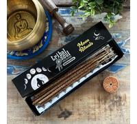 Tribal Soul Incense & Moon Ritual Ceramic Holder Set