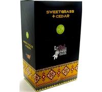 Tribal Soul Incense Smudge Stick Scents | Premium Quality Incense Stick (Box of 12) (SweetGrass Cedar)