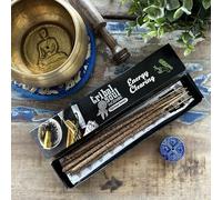 Tribal Soul Incense Sticks (3 Packs x 15g) - Hand-rolled in India, Natural & Aromatic Scents for Cleansing, Meditation: (Energy Clearing)