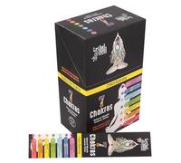 Tribal Soul Incense Sticks - Hand-rolled in India, Natural & Aromatic Scents for Cleansing, Meditation: (12 Packs, 7 Chakras)