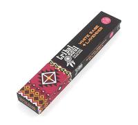 Tribal Soul Incense Sticks - Hand-rolled in India, Natural & Aromatic Scents for Cleansing, Meditation: (2 Pack, White Sage & Lavender)