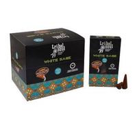Tribal Soul White Sage Backflow Incense Cones For Cleansing & Relaxation