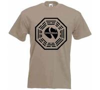 Tribal T-Shirts Dharma Initiative T-Shirt - Khaki - XL