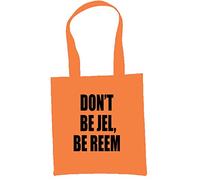 Tribal T-Shirts Don't Be Jel Be Reem Tote/Shoulder Bag (Orange)