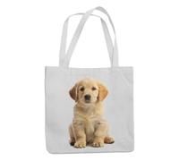Tribal T-Shirts Golden Retriever Gifts - Eco-Friendly Cotton Shoulder Bag - Dog Gift Bag with Vibrant Digital Print - Perfect Gifts for Dog Lovers - Reusable 42 x 38cm Tote