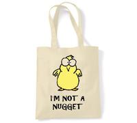 Tribal T-Shirts I'm Not A Nugget Chick Eco Friendly Tote Shoulder Bag