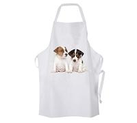 Tribal T-Shirts Jack Russell Puppies Cotton Chefs Kitchen Apron