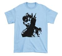 Tribal T-Shirts Kes T-Shirt Featuring Billy Casper from The Iconic Ken Loach Movie XL/Light Blue