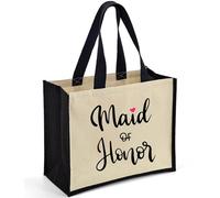 Tribal T-Shirts Maid of Honor Large Capacity Wedding Gift Bag - Perfectly Fits All Your Essentials in These Hen Do Bags! This Bride Gift Bag Measures 42x33x19cm