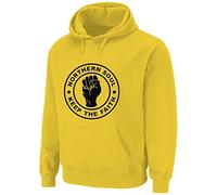 Tribal T-Shirts Mens Northern Soul Keep the Faith Hoody (XL, yellow)