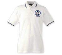 Tribal T-Shirts My Generation Mod Scooter Polo Shirt (XL, White)