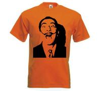 Tribal T-Shirts Salvador Dali T-Shirt - Natural - XXL