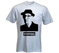 Tribal T-Shirts William Burroughs T-Shirt - Light Grey - XL