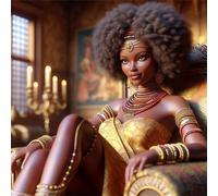 Tribal Woman 300 Piece Jigsaw Puzzles for Adults and Kids, Impossible Puzzle, Jigsaws 300 pieces for adults Gifts, Difficult jigsaw puzzles for The Whole Family