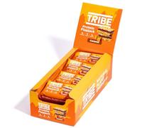 TRIBE 3-Layered Protein Flapjacks - Caramel - Great-Tasting Natural Plant Energy - Vegan, Dairy Free & Gluten Free (12 x 50g Bars)