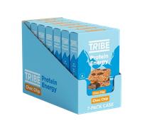 Tribe Choc Chip Protein Energy bar (3 x 38g multipack) - Case of 7 (21 bars in total)