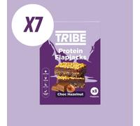 Tribe Choc Hazelnut Protein Flapjacks (3 x 38g Multipack) - Case of 7 (21 bars total)