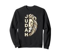 Tribe of Judah Half Face Lion Biblical Sweatshirt
