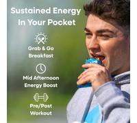 TRIBE Protein + Focus Flapjack Bars - Bestsellers Variety Box (12 x 60g) | Vegan