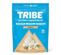 TRIBE Vegan Protein Superblend | 500g | 20g Protein | Recovery, Focus and Digestion | Plant-Based Nutrition Shake | Lion's Mane, Ashwagandha & Magnesium | Vanilla Flavour