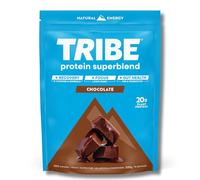 TRIBE Vegan Protein Superblend | 500g | 20g Protein | Recovery, Focus and Digestion | Plant-Based Nutrition Shake | Lion's Mane, Ashwagandha & Magnesium | Chocolate Flavour