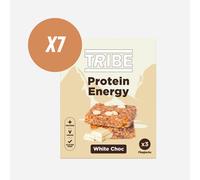 Tribe White Choc Protein Flapjack (3 x 38g) - Case of 7 (21 bars total)