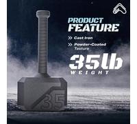 Tribe WOD Thor Hammer Kettlebell 16kg 35lb Cross Training Workout Equipment