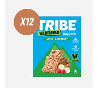 Tribe x Wildfarmed Apple & Raspberry Flapjacks (3 x 50g multipack) - Case of 12 (36 bars total)