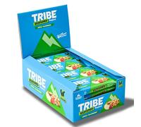 TRIBE x Wildfarmed Vegan Flapjack Bars - Apple & Raspberry Oat Bars (16 x 50g Multipack Box) | Healthy Energy Snacks | Source Of Fibre, Natural Ingredients | Sustainable Oats | Breakfast Bars