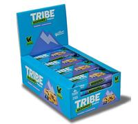 TRIBE x Wildfarmed Oat Flapjack Bar - Blueberry & Almond Butter - Delicous Taste, Slow Release Energy - Natural Ingredients, Vegan, Sustainable Oats, High In Fibre - Energy Snack Bar (50g x 16 Bars)