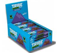 TRIBE x Wildfarmed Vegan Flapjack Bars - Choc Hazelnut Oat Bars (16 x 50g Multipack Box) | Healthy Energy Snacks | Source Of Fibre, Natural Ingredients | Sustainable Oats | Breakfast Bars