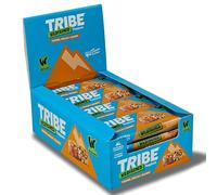 TRIBE x Wildfarmed Oat Flapjack Bar - Toffee, Pecan & Raisin - Delicous Taste, Slow Release Energy - Natural Ingredients, Vegan, Sustainable Oats, High In Fibre - Energy Snack Bar (50g x 16 Bars)