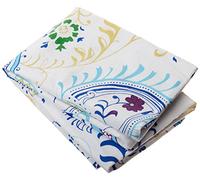 Tribeca Living FLPAGADPCST Printed 170-GSM Cotton Flannel Pillowcases, Standard, Paisley Garden