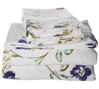 Tribeca Living Printed Flannel Sheets, Cotton, Multicolored, Twin XL
