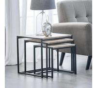 Tribeca Nest of Tables - Set of 3 - Light Oak