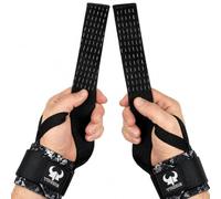 TribeFit 2-in-1 Heavy Duty Lifting Straps and Wrist Wraps, 18 Inch Non-Slip Grip