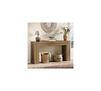 Tribesigns 63-Inch Long Console Table, Farmhouse Narrow Sofa Table Behind The Couch for Living Room, Entryway, Hallway, Foyer, Natural Brown