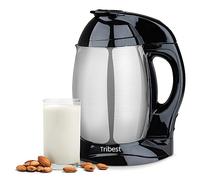 Tribest SoyaBella Milk Maker & Coffee Grinder Conversion, Make Homemade Plant Based Milks, 200W, Stainless Steel/Black