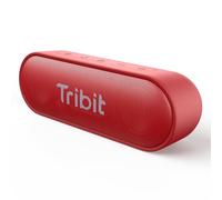 Tribit Bluetooth Speaker XSound Go [Upgraded] 16W Portable Wireless Speaker IPX7 Waterproof Speakers,Type-C,Wireless Stereo Pairing,100ft Bluetooth Range(Red)