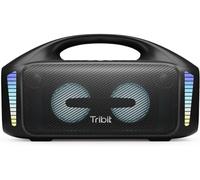Tribit StormBox Blast 140W Peak Bluetooth Party Speaker,Portable Speaker 90W Loud Stereo Sound with XBass LED Light Show Bluetooth 5.3,IPX7 Waterproof Speaker, TWS,Custom EQ,30H Playtime for Outdoor