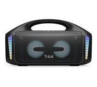 Tribit Bluetooth Speaker StormBox Blast,Portable Speaker 90W Loud Stereo Sound with XBass LED Light Show Bluetooth 5.3,IPX7 Waterproof Speaker, PowerBank,TWS,Custom EQ,30H Playtime for Outdoor Party