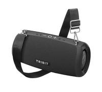 Tribit StormBox Lava Bluetooth Speaker, 80W Sound, 24H Playtime, Black | IP67, Wireless Speaker with Bluetooth 5.4, XBass, Custom EQ, TWS pairing, Built-in Mic for Party, Outdoor, Camping, Beach