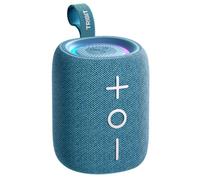 Tribit StormBox Mini+ Portable Bluetooth Speaker, 12W 360° Surround Sound | 12H Playtime, IPX7 Waterproof, Custom EQ, BT5.4 with AAC/SBC, RGB Lights, Type-C, TWS, Wireless for Home/Outdoor/Travel