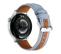 Triblanc Denim Canvas Watch Straps 18mm 20mm 22mm Quick Release Personalize Smartwatch Style Replacement Strap for Men and Women