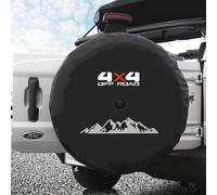 Tribones for Ford Bronco Spare Tire Cover with Camera Hole, Jeep Spare Tire Cover with Camera Hole, Back Wheel Cover with Backup Camera Hole, Tire Cover Protector (XXL Size, 315/70R17)