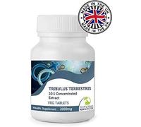 Tribulus Terrestris 2000mg 10:1 Concentrated Extract Veg 500 Tablets Health Supplements Nutrition Pills - Healthy Mood