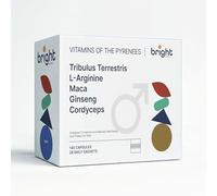 Tribulus Terrestris, Maca, L-Arginine, Cordyceps & Korean Ginseng - Strength Support, 5 Supplements in 1 Pack to Boost Male Energy | 28 Daily Doses