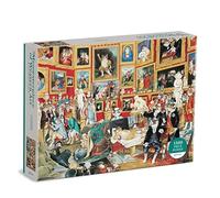 Tribuna Of The Uffizi Meowsterpiece Of Western Art 1500 Piece Puzzle by Galison Paperback Book