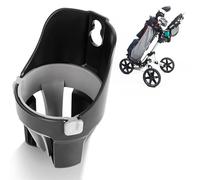 Tributary Brands Golf Push Cart Cup Holder Compatible with Clicgear, Sun Mountain, Bagboy and More. Golf Push Cart Accessories- Large Size