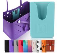 Tributary Brands - Phone Holder Compatible with Bogg Bag - Universal and Made of Silicone Teal